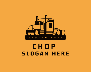 Freight Transport Truck Logo