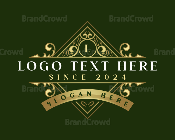 Luxury Leaf Boutique Logo