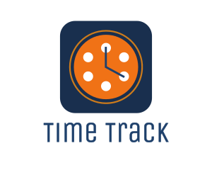 Schedule - Film Reel Clock logo design