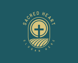 Christian Cross Church logo design