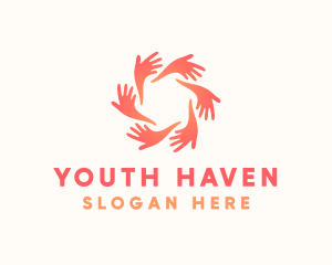 Youth - Volunteer Youth Club logo design