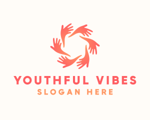 Youth - Volunteer Youth Club logo design