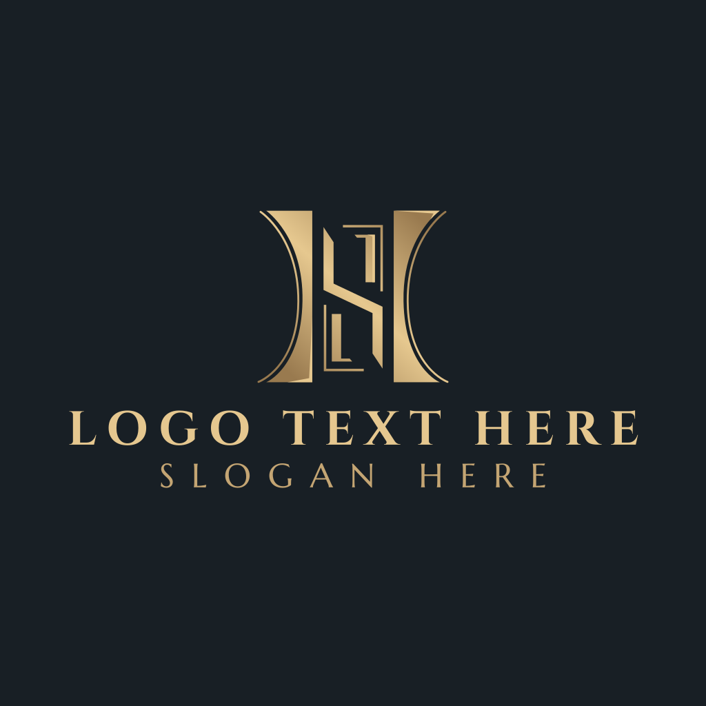 Expensive Luxury Brand Letter HS Logo | BrandCrowd Logo Maker | BrandCrowd