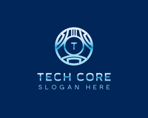 Cyber Software Technology logo design