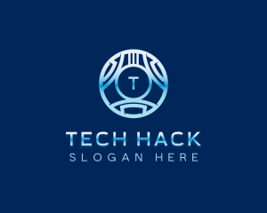 Cyber Software Technology logo design