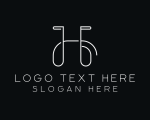 Designer - Stylist Studio Letter H logo design