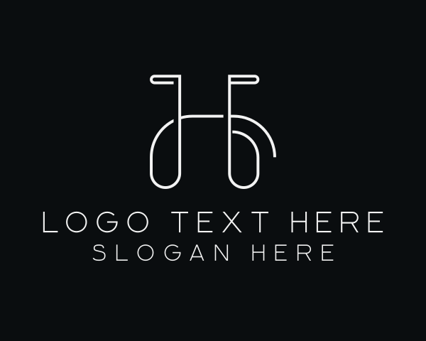 High End - Stylist Studio Letter H logo design