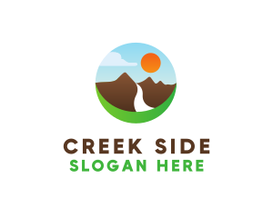 Mountain Creek Valley logo design