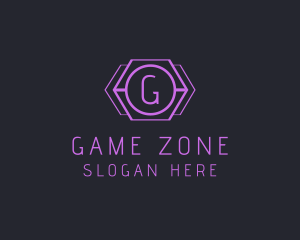 Gaming Line Art  logo design