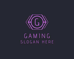 Gaming Line Art  logo design