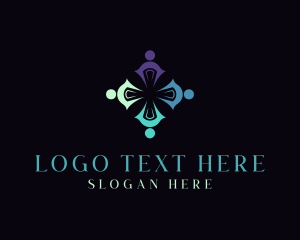 Colorful - Religious Organization Cross logo design