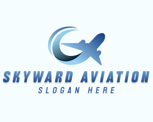 Flight Aviation Plane  logo design