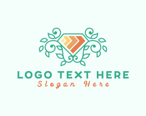 Elegant - Luxury Organic Jewelry logo design