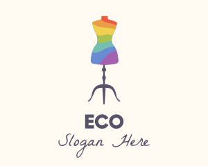 Fabric - Rainbow Dress Tailoring logo design