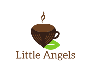 Coffee - Hazelnut Coffee Cup logo design