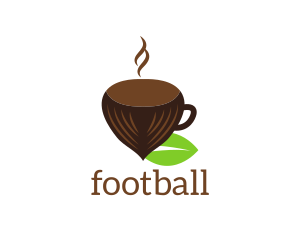 Ecology - Hazelnut Coffee Cup logo design