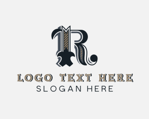 Antique - Craftsman Accessory Designer Letter R logo design