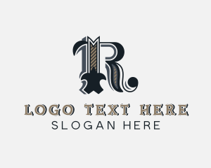 Hotel - Craftsman Accessory Designer Letter R logo design