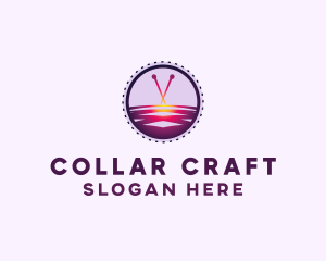 Cross Stitch Patch logo design