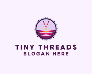 Cross Stitch Patch logo design