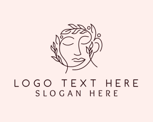 Relaxation - Natural Face Skincare logo design