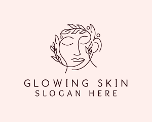 Natural Face Skincare logo design