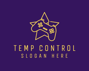 Game Controller Star  logo design