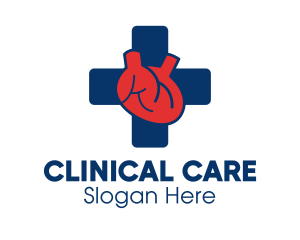 Heart Medical Hospital  logo design