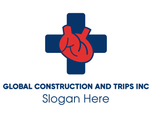 Heart Medical Hospital  logo design