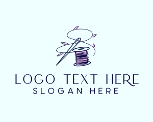 Handicraft - Tailor Sewing Needle logo design