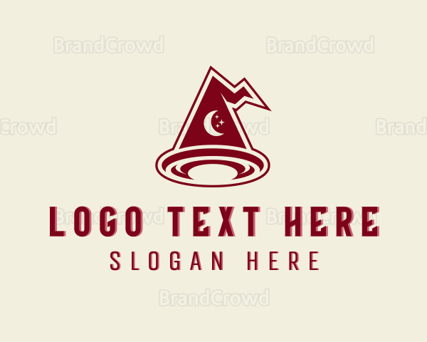 Magician Wizard Hat Logo