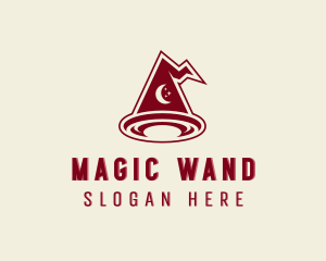 Magician Wizard Hat logo design