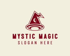 Sorcerer - Magician Wizard Hat logo design