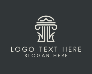 Advisory - Column Pillar Business logo design