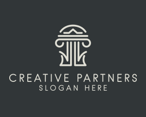 Column Pillar Business logo design