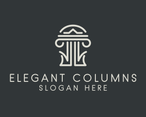 Column Pillar Business logo design