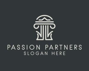 Column Pillar Business logo design