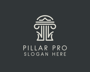 Column Pillar Business logo design