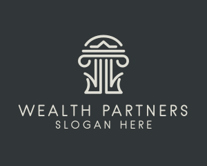 Column Pillar Business logo design