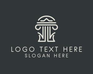 Column Pillar Business Logo