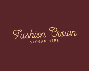 Elegant Fashion Business logo design