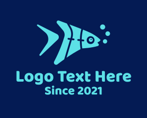 Tropical - Tropical Reef Fish logo design