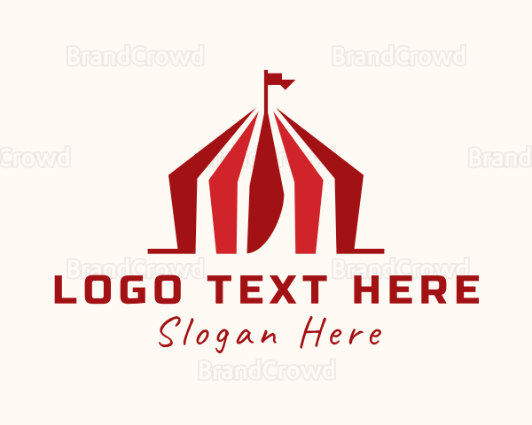 Carnival Tent Entertainment Logo