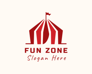 Carnival Tent Entertainment logo design