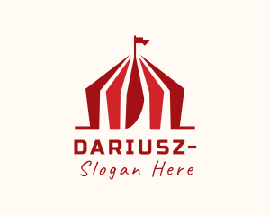 Tent - Carnival Tent Entertainment logo design