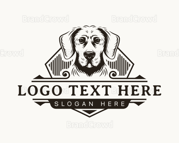 Dog Pet Hound Logo