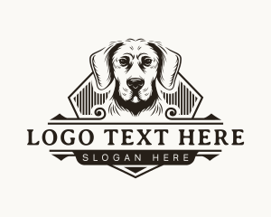 Dog Pet Hound logo design