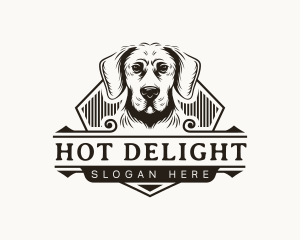 Dog Pet Hound logo design