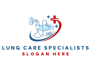 Medical Nebulizer Medicine logo design