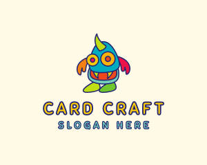 Colorful Monster Creature Logo
